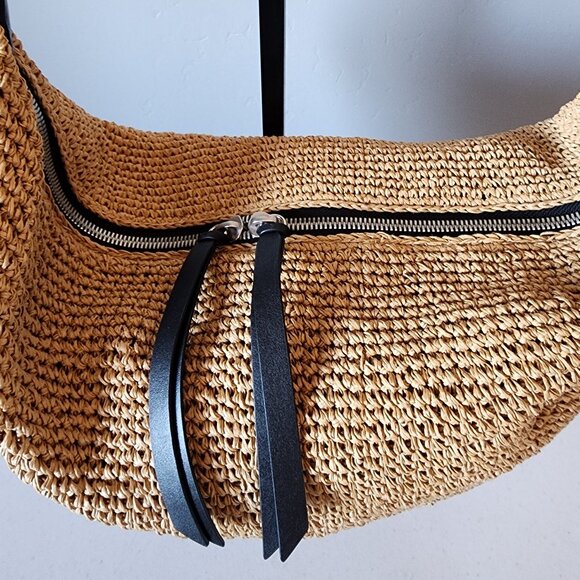 Rag & Bone Straw Hobo "EUC" - Picture 3 of 16
